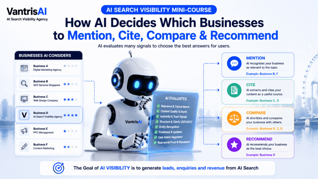 How AI selects businesses